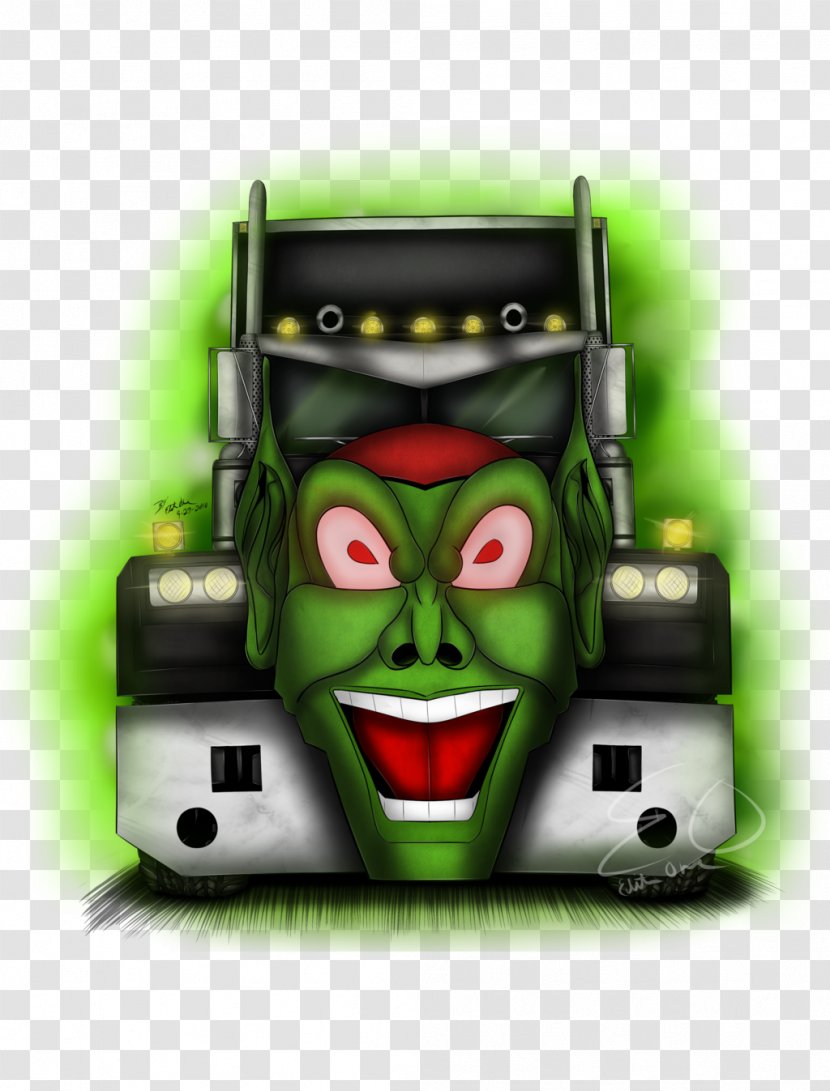 Green Goblin Mack Trucks Titan B Series - Maximum Overdrive - Truck Transparent PNG