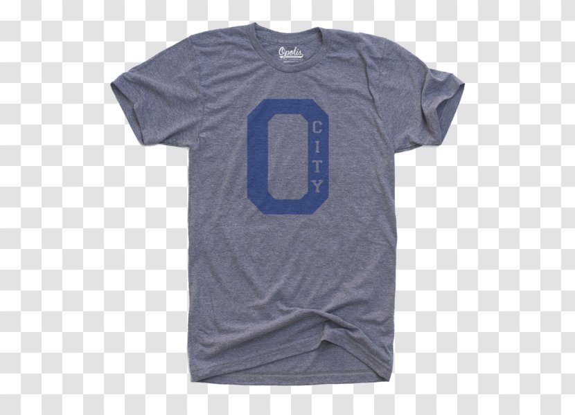 T-shirt Oklahoma City Thunder Clothing Sleeve - Top - Skyline Shirt Transparent PNG
