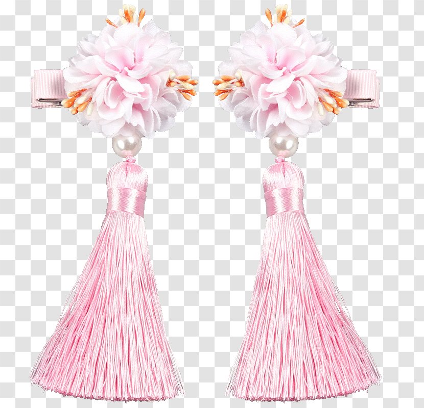 Gown Cut Flowers Petal Pink M - Flower - Hair Transparent PNG