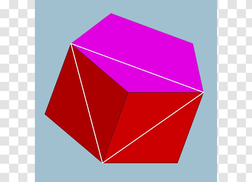 Pentagonal Prism Semiregular Polyhedron Bipyramid - Angle Transparent PNG