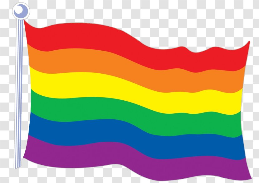 Rainbow Flag Pride Parade Clip Art - Heart Transparent PNG