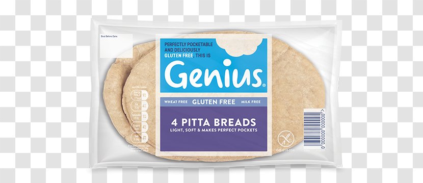 Pita Flatbread Gluten-free Diet - United Kingdom - White Maize Starch Powder Transparent PNG
