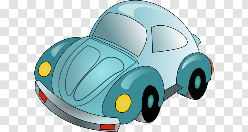 Cartoon Volkswagen Beetle Clip Art - Free Content - Cliparts Transparent PNG