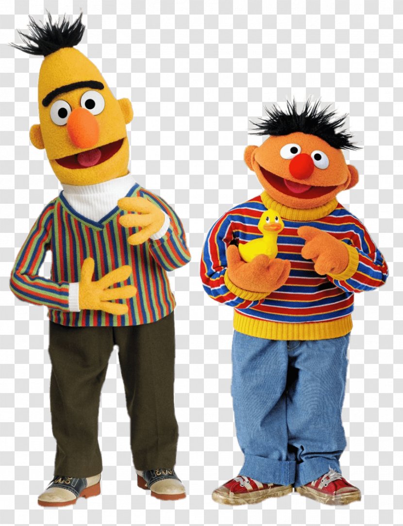 Bert & Ernie Wall Decal The Muppets - Costume - Sesame Transparent PNG