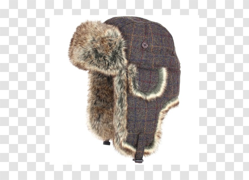 Ushanka Hat Cap Wool Clothing - Fake Fur Transparent PNG