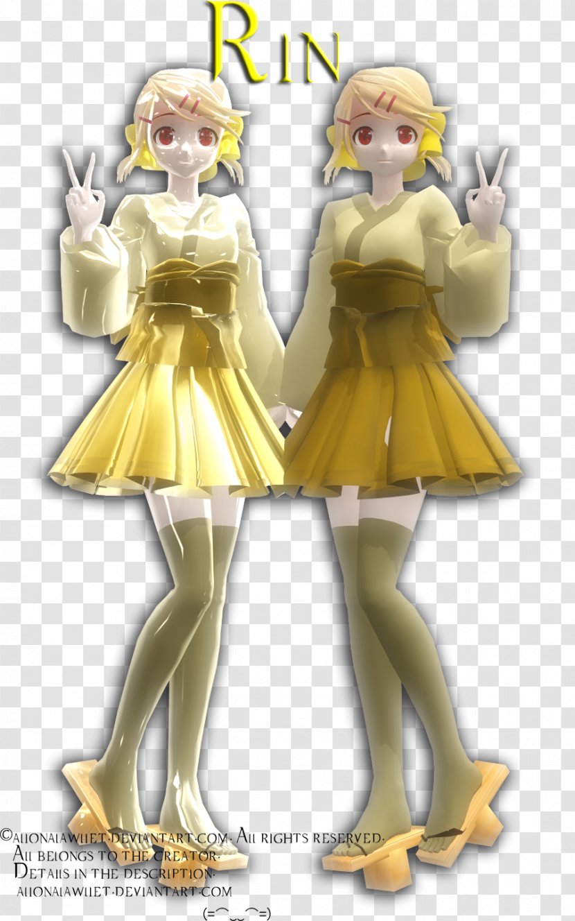 Kagamine Rin/Len MikuMikuDance Model Vocaloid Meiko - Heart Transparent PNG