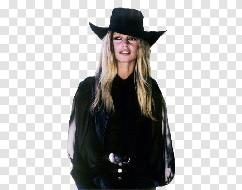 Fedora Long Hair - Brigitte Bardot Transparent PNG