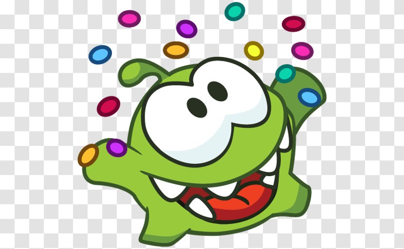 Sticker Cut The Rope VKontakte Пикабу Clip Art - Android - Green Transparent PNG