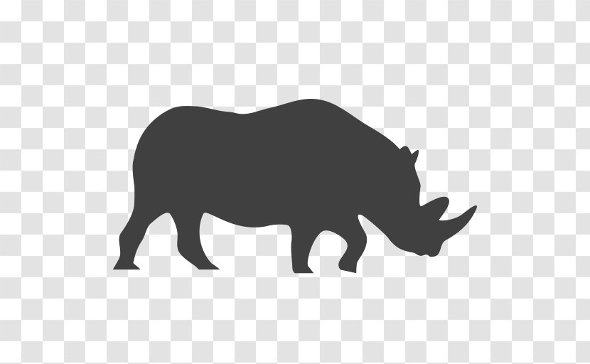 Rhinoceros Endangered Species - Mammal Transparent PNG