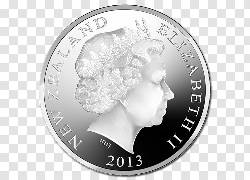 New Zealand Dollar Silver Coin Post - Mint - Metal Transparent PNG