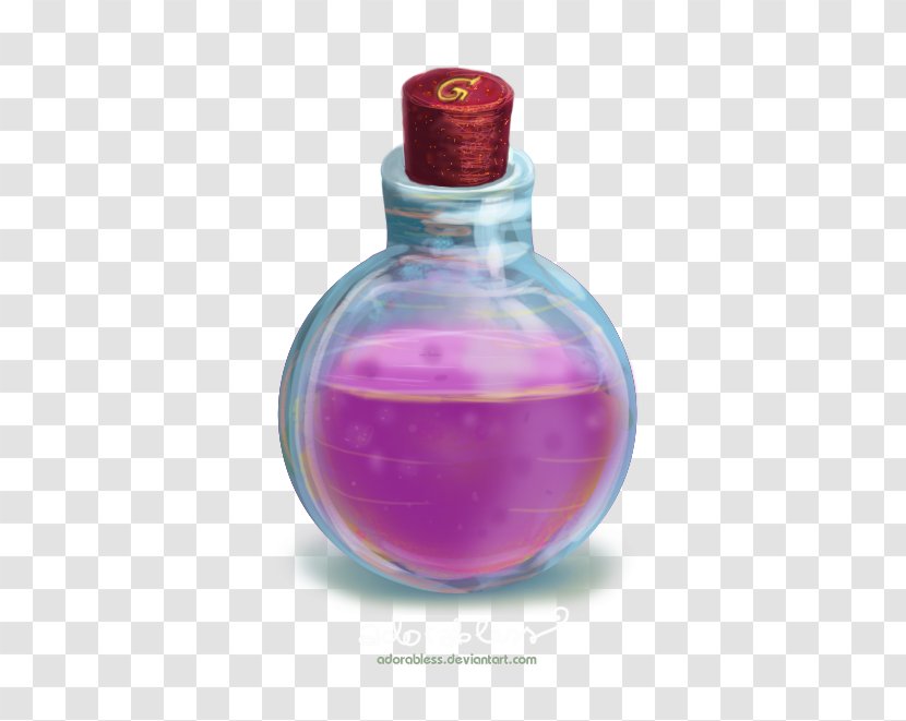 Potion Salem Witch Trials Magic Clip Art - Fantasy - Watercolor Purple Transparent PNG