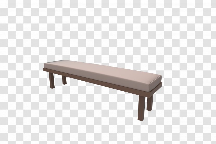 Table Bench Rectangle - Outdoor Transparent PNG