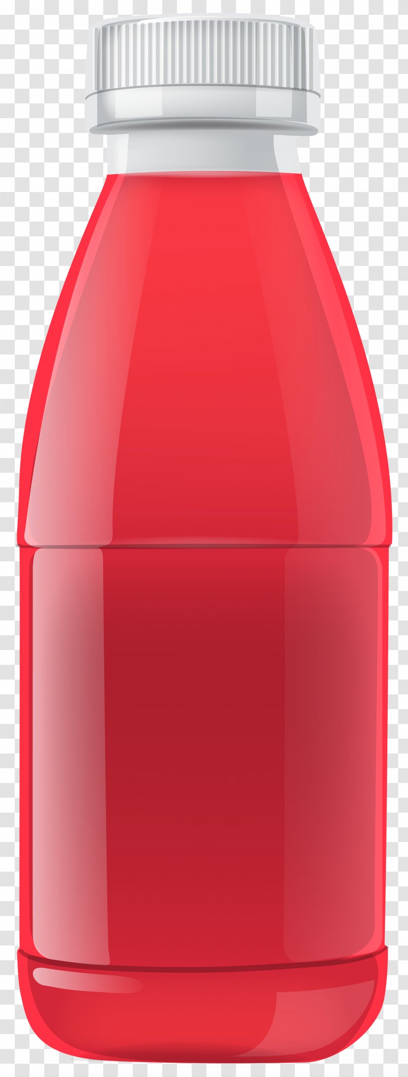 Juice Water Bottles Clip Art - Red - Fruit Juices Transparent PNG