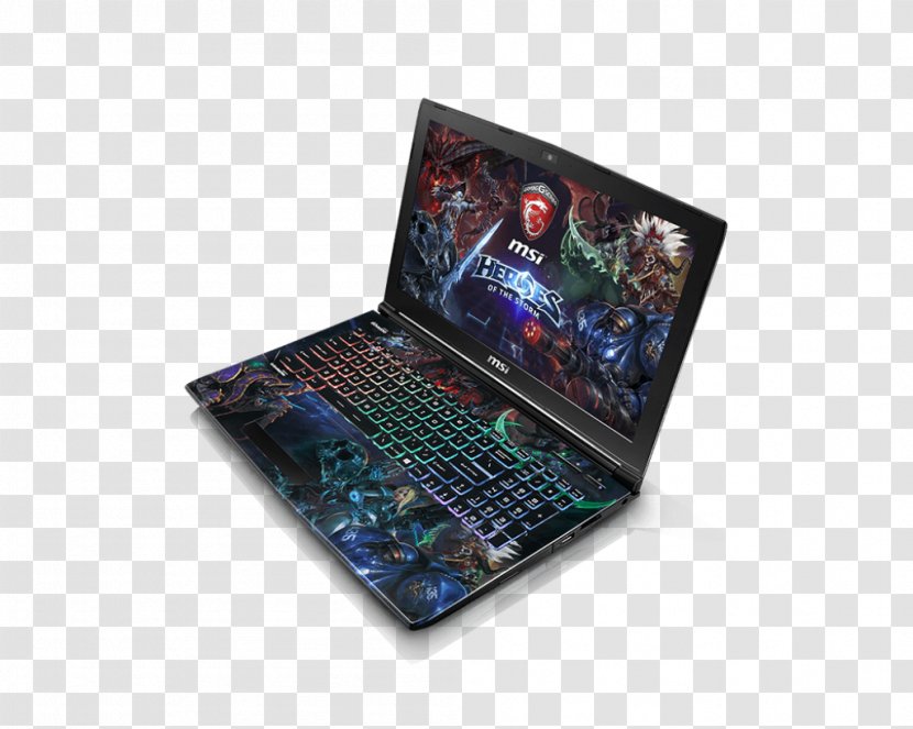 Laptop Heroes Of The Storm MSI GE62 Apache Pro GT80S Titan SLI Transparent PNG