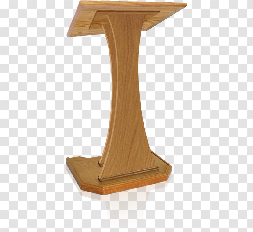 Pulpit Lectern Table Church Podium - Wooden Transparent PNG