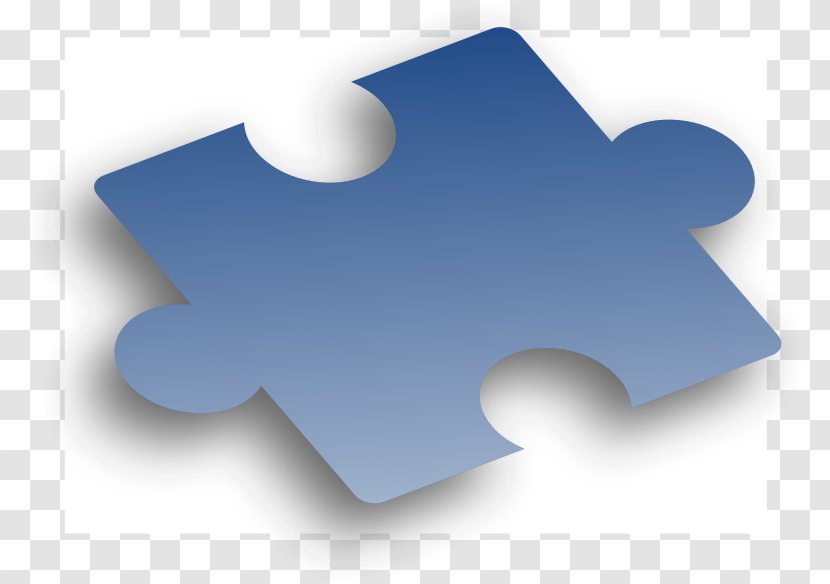 Jigsaw Puzzles Blue Clip Art - Red - Puzzle Transparent PNG
