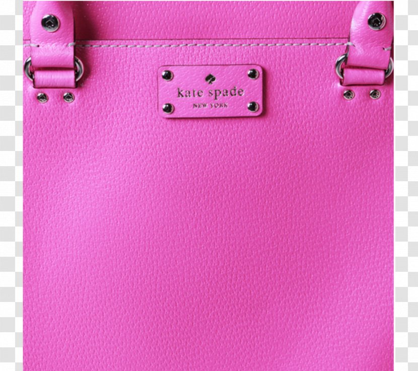 Handbag Coin Purse Pink M - Violet - Kate Spade Transparent PNG