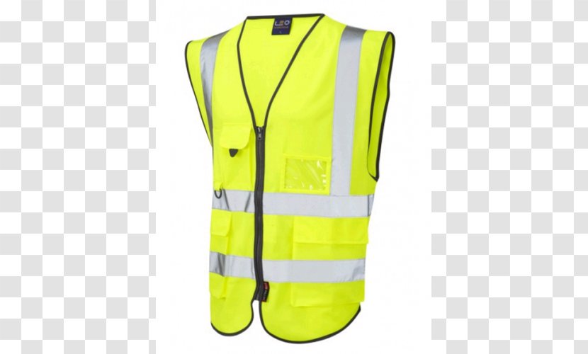 High-visibility Clothing Waistcoat Gilets Workwear - Outerwear - Jacket Transparent PNG