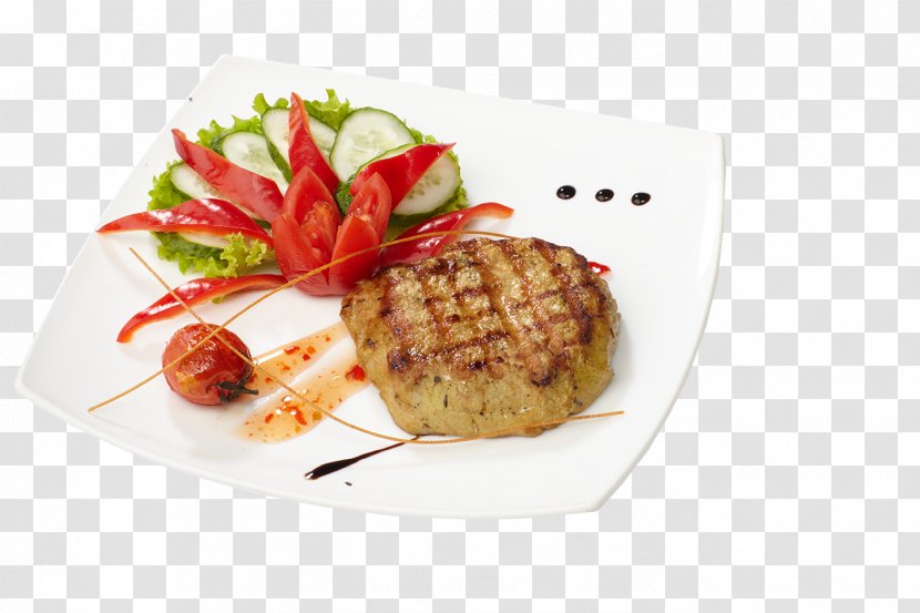 Vegetarian Cuisine Recipe Dish Garnish Food - Grilled Pork Transparent PNG