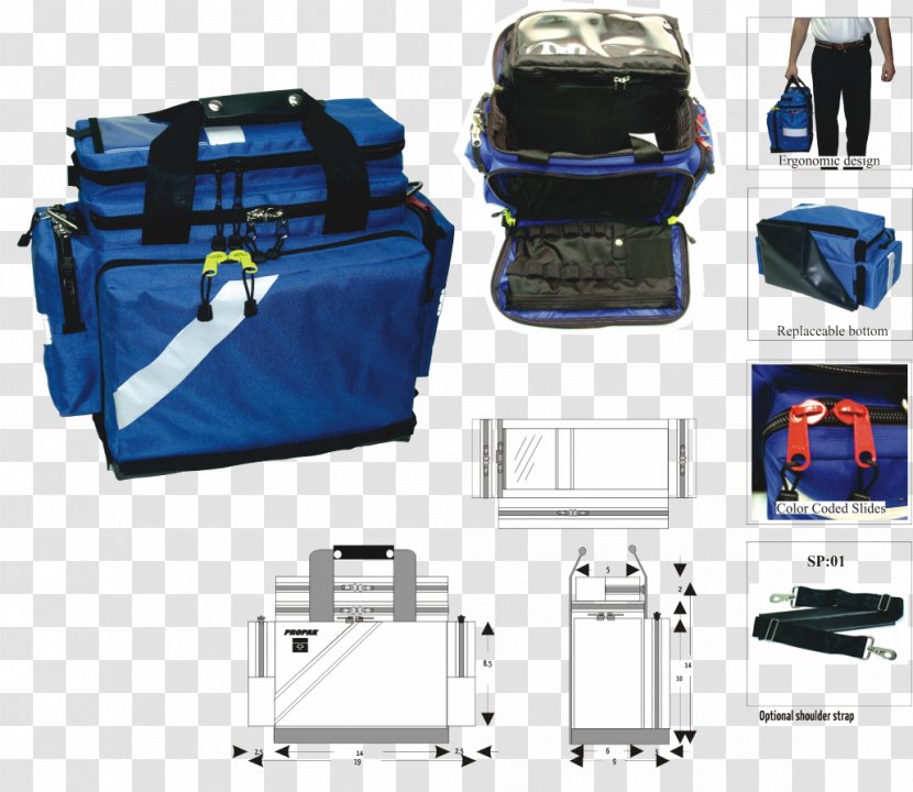 Handbag Blue Plastic Pocket - Bag - Multi-purpose Transparent PNG