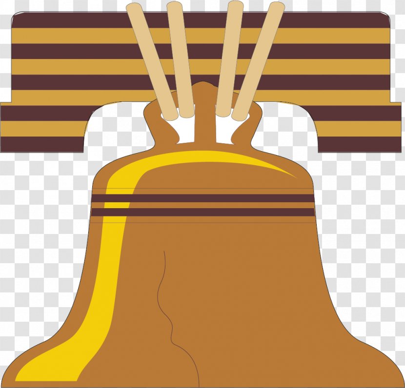 Bell Download - Yellow - Material Picture Hanging Transparent PNG