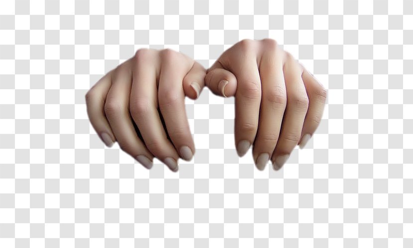 Hand Finger Thumb - Polyvore - Nail Transparent PNG