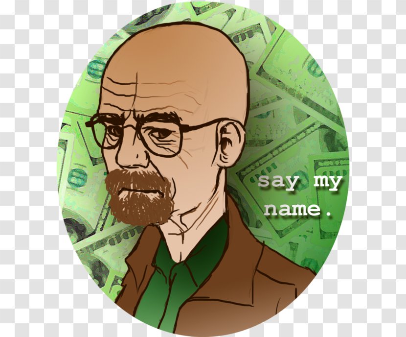 Facial Hair Human Behavior Cartoon Glasses - Visual Perception - Walter White Transparent PNG