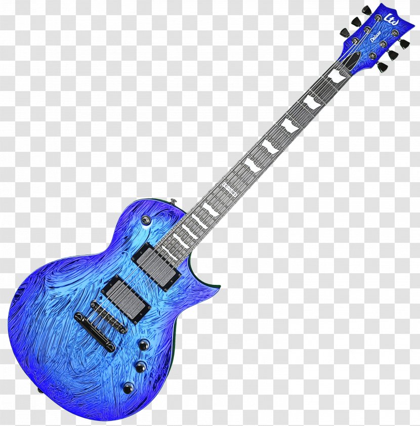 Guitar - Paint - Accessory Electronic Musical Instrument Transparent PNG