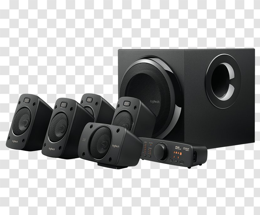 5.1 Surround Sound Loudspeaker THX Computer Speakers - System Transparent PNG