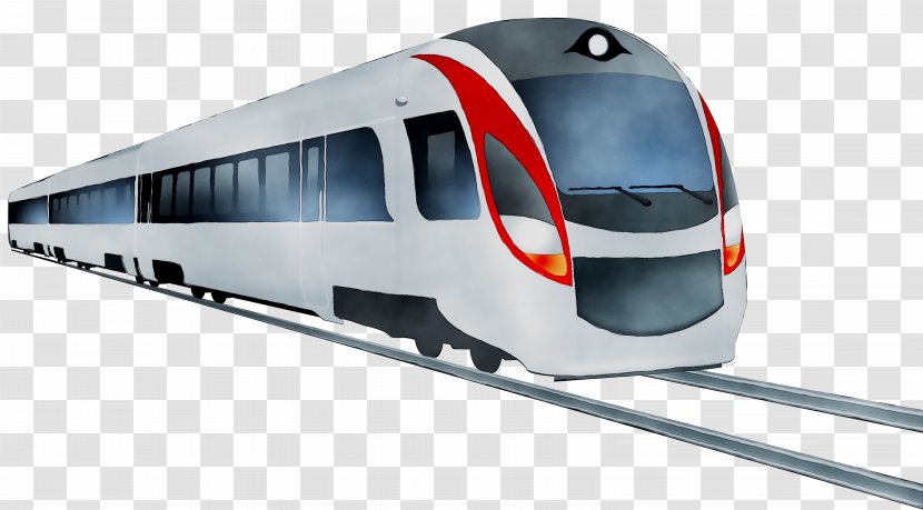 Rail Transport Train Rapid Transit Clip Art - Vehicle - Locomotive Transparent PNG