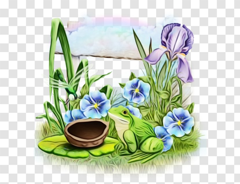 Floral Flower Background - Morning Glory - Bellflower Family Violet Transparent PNG