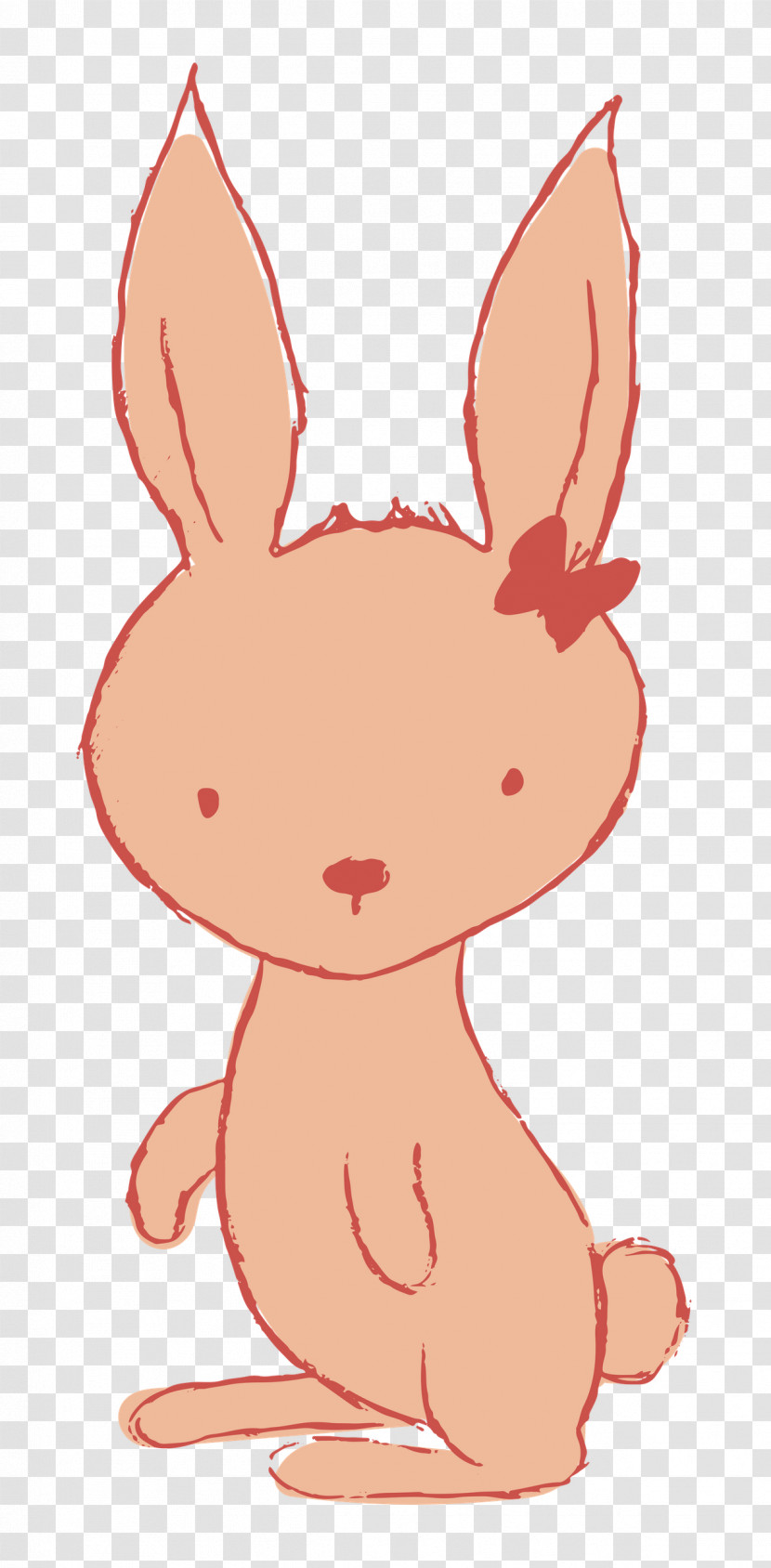 Hares Rabbit Drawing Transparent PNG