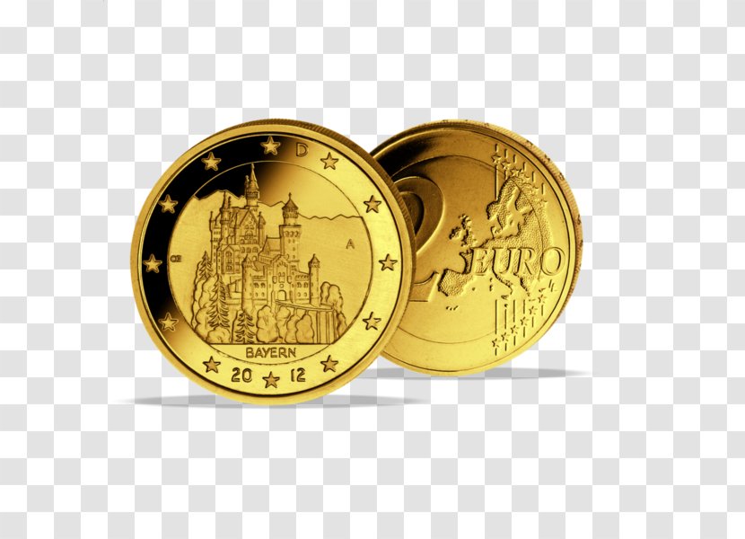 2 Euro Coin Germany Commemorative Coins - Face Value Transparent PNG