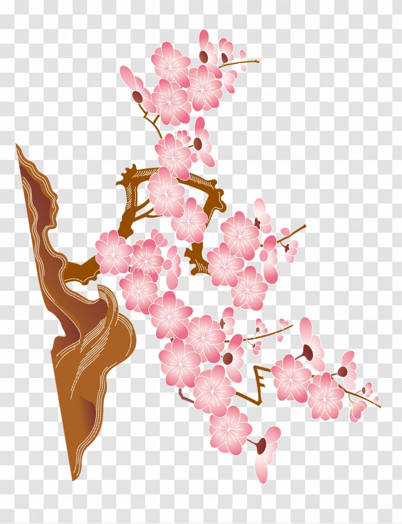 Cherry Blossom Petal - Vector Petals Blossoms Transparent PNG
