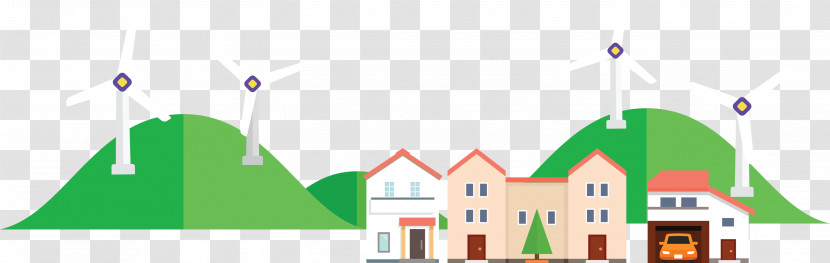 Eco Town Transparent PNG