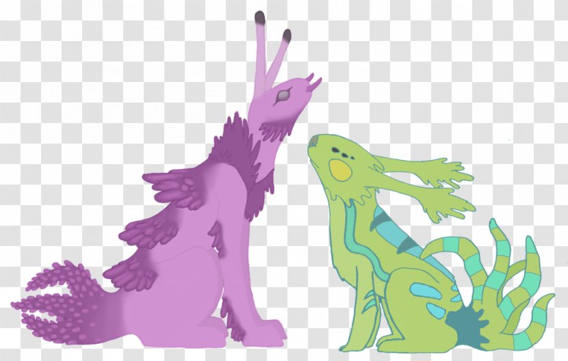 Clip Art Horse Illustration Purple Mammal - Mythical Creature Transparent PNG
