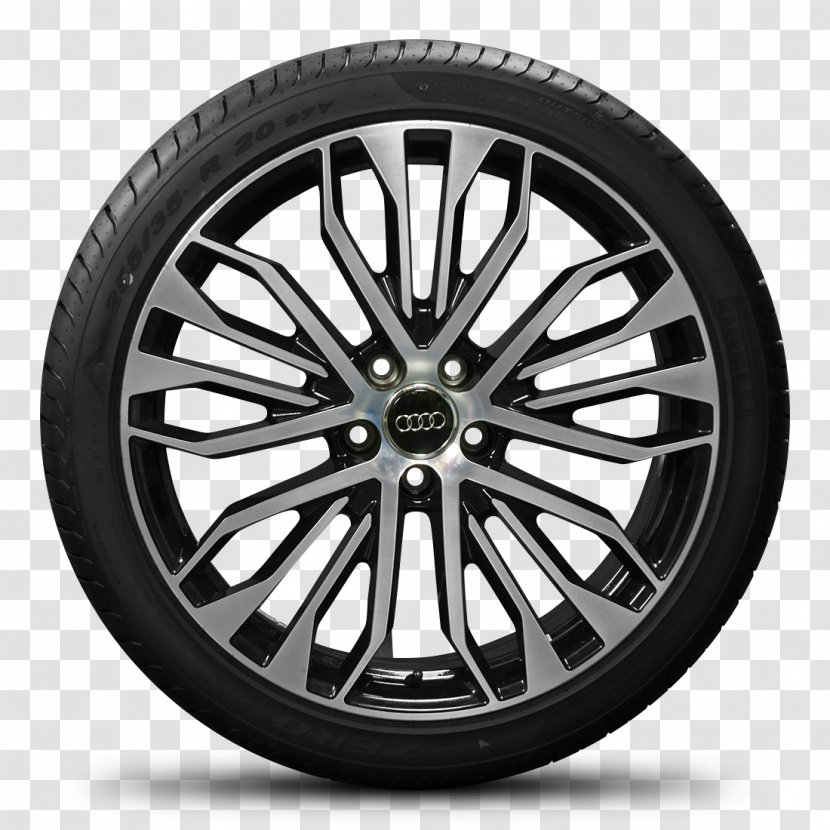 Alloy Wheel Audi A5 Car Spoke - Tire-pressure Gauge Transparent PNG