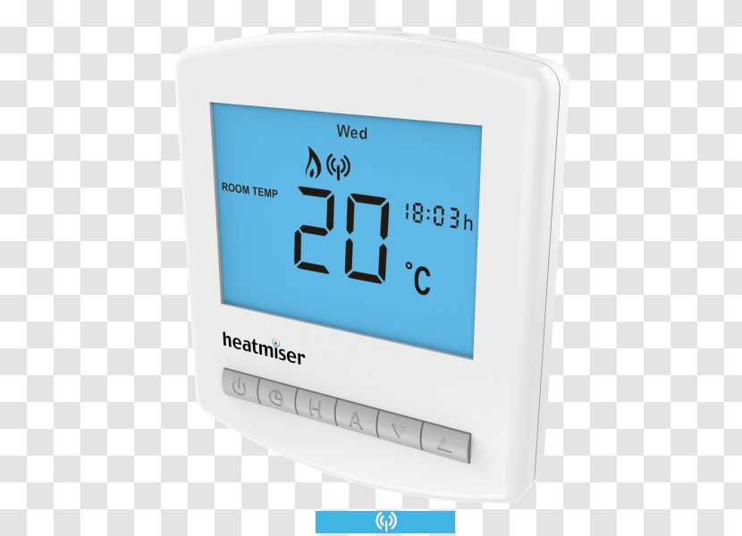 Programmable Thermostat Underfloor Heating Wireless System Transparent PNG