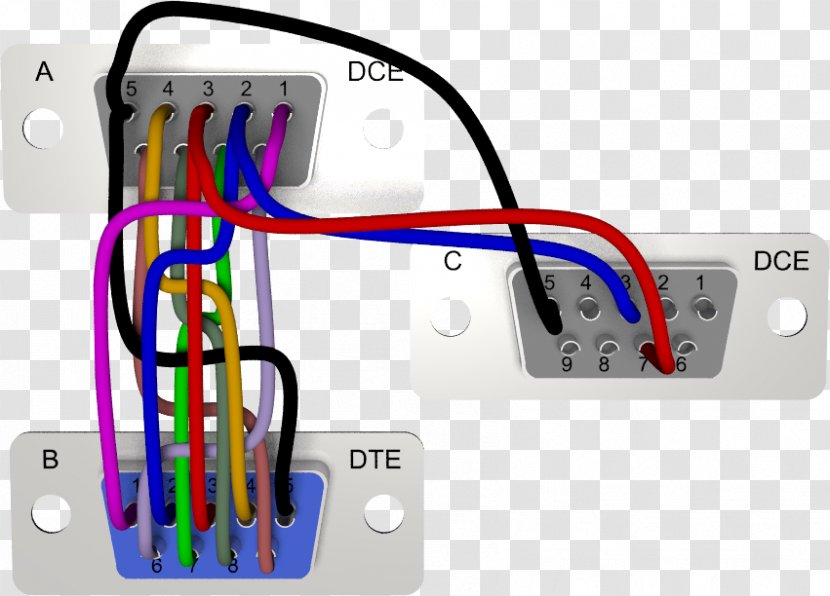 RS-232 Serial Port Embedded System Computer Hardware Interface - Electrical Cable - Sniff Transparent PNG