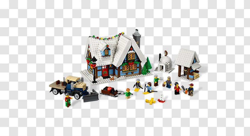 Lego Creator BrickFair Amazon.com Minifigure - Winter Town Transparent PNG