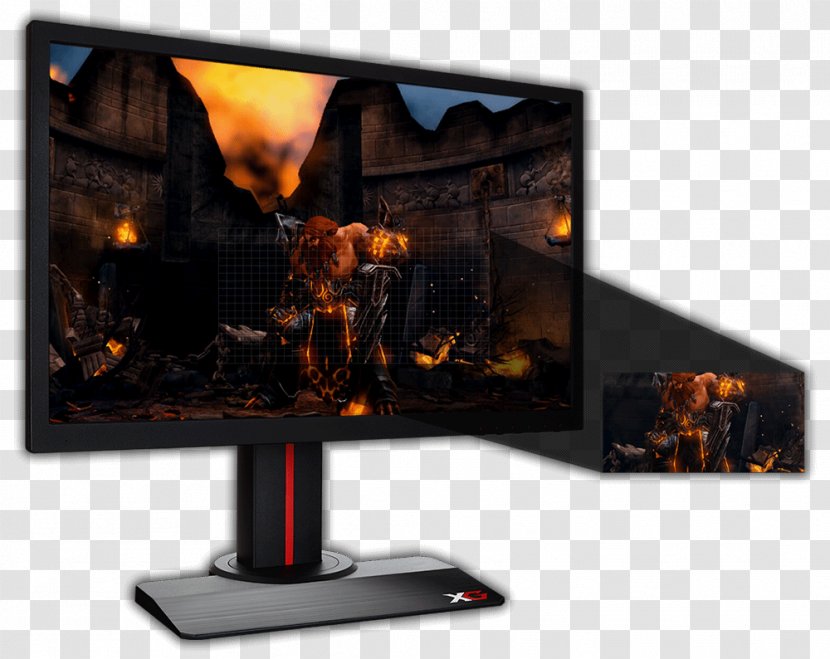 Computer Monitors ASUS VC279H ViewSonic Reaktionszeit FreeSync - Electronic Visual Display - Clear Vision Transparent PNG