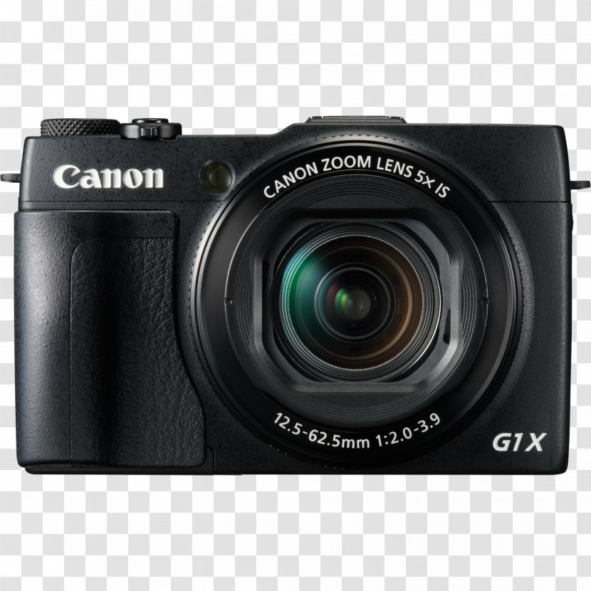Canon PowerShot G1 X Mark II EOS Point-and-shoot Camera - Lens Transparent PNG