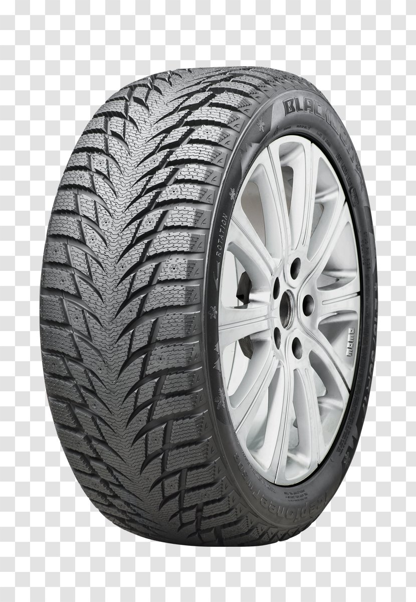 Tread Car Snow Tire Nokian Tyres - Rim Transparent PNG