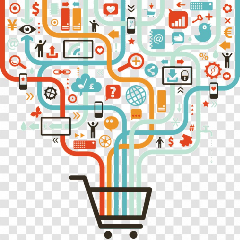 Digital Marketing Retail Omnichannel Strategy - Technology - Freelance Transparent PNG