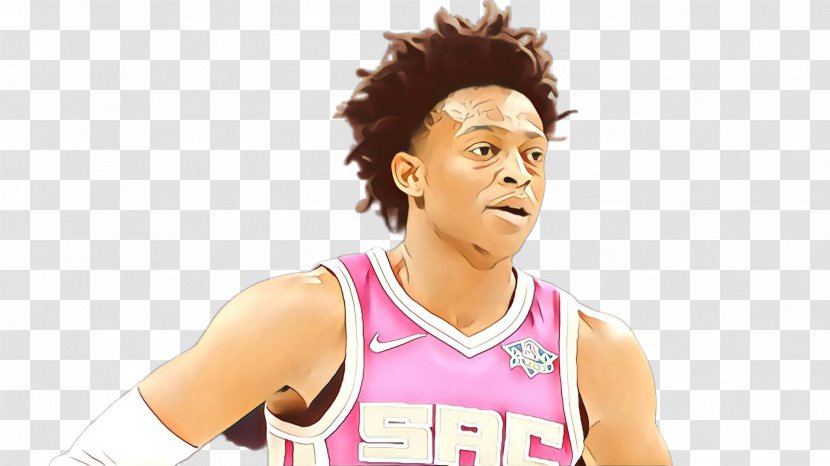 Hair Basketball Player Hairstyle Pink Forehead - Exercise Gesture Transparent PNG