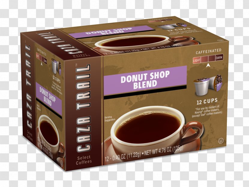 Instant Coffee Single-serve Container Breakfast Donuts - Decaffeination - Donut Shop Transparent PNG