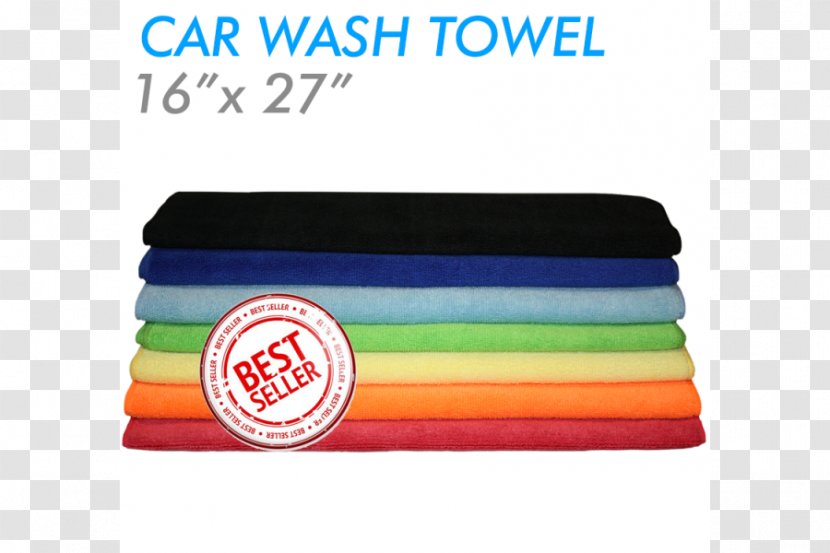 Towel Microfiber Textile Car Wash - Rag Company Transparent PNG