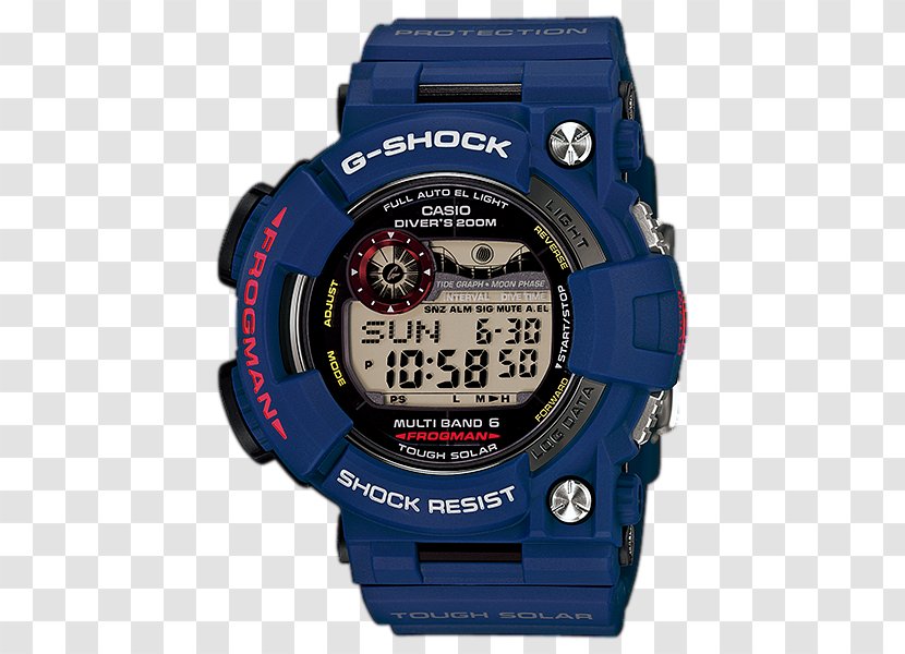 Master Of G Casio G-Shock Frogman Watch Transparent PNG