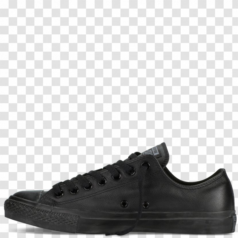 Chuck Taylor All-Stars Converse Sneakers Leather Shoe - Black - Allstars Transparent PNG