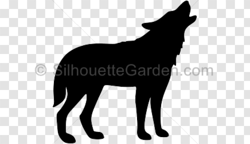 Dog Silhouette - Wolf - Working Sporting Group Transparent PNG